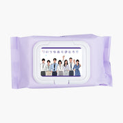 migakuラベンダーウェットティッシュ40枚入り(ふた)