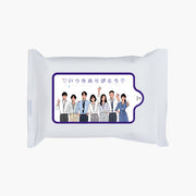 オリジナル 定番 シールタイプ ミルキーホワイト ウェットティッシュ 30枚入り 広告